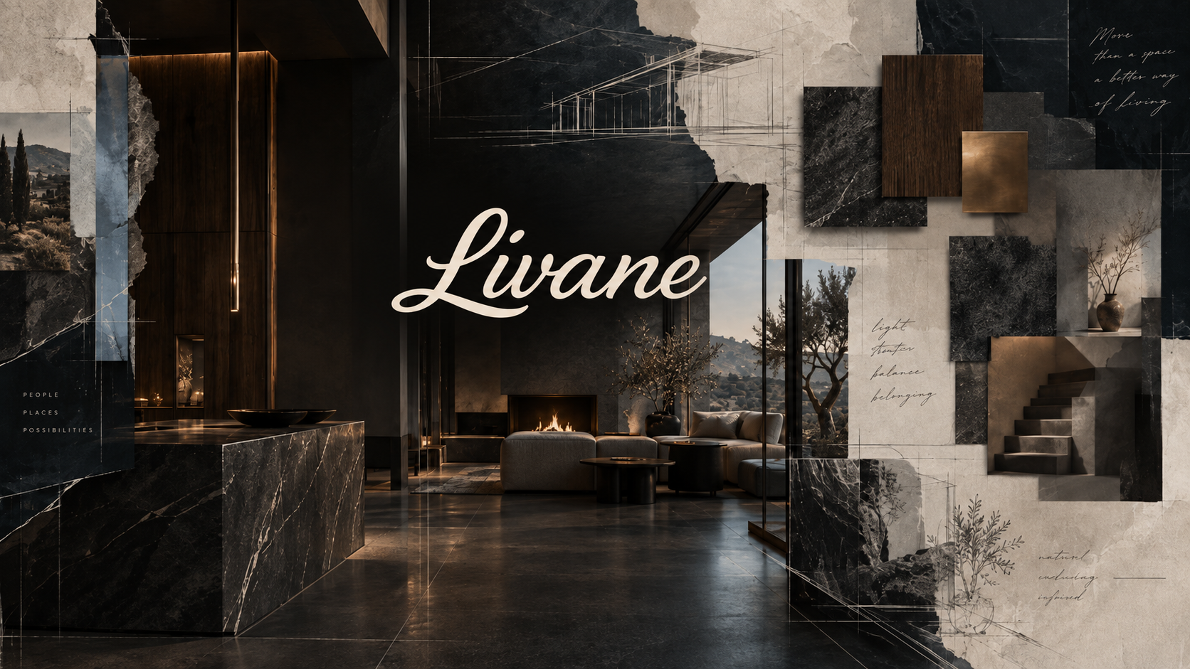 Livane Renovation artistic architectural collage hero